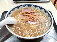 「ラーメン900円（1.5玉）+　煮玉子 70円」@むらもとの写真