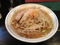 「らーめん(アブラマシ、ニンニク)」@らーめん大 高円寺店の写真