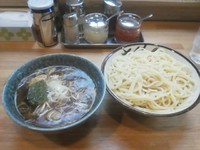 「もりそば中盛ネギ多め」@麺屋ごとうの写真