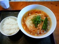 「鶏醤油らーめん(限定終了メニュー)」@麺や食堂 本店の写真