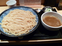 「素つけ麺　大盛（４００ｇ）　６００円」@つけ麺 道の写真