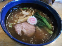 「煮干しラーメン＋ちゃーはん（ハーフ）」@成田飯店の写真