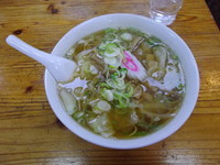 「ワンタンめん」@らーめん太陽 江古田店の写真