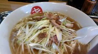 「ネギラーメン中（８５０円）」@中華そば まるきの写真
