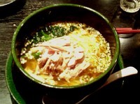 「鶏肉タン麵セット」@創作中華 花/華の写真