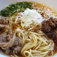 「牛醤油らぁ麺　720円」@牛薫る麺処 嵐風（ARAKAZE）の写真