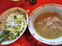 「ザルラーメン・ニンニク」@ラーメン二郎 府中店の写真