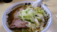 「ネギチャーシューメン（７３０円）＋大盛（１５０円）」@手打ラーメン 長八の写真