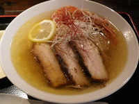 「焼海老塩そば」@頂上和風そば 浜の麺バカの写真