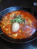 「てぐ丸、味玉（８５０＋１００円）」@らーめん力○の写真