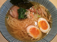 「味玉塩そば(850円)」@饗 くろ㐂の写真