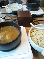 「味たまつけ麺大盛り」@富山 えびすこの写真