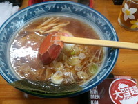「醤油ラーメン(600円)」@支那そば家の写真