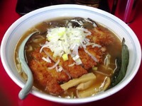 「トンカツラーメン」@肉屋さんのラーメン家 生治ミートの写真