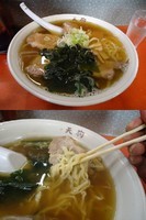 「『チャーシューメン+大盛(￥630+100)』」@手打ちらーめん 天狗の写真