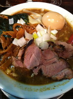 「特製煮干らーめん」@すごい煮干ラーメン凪 渋谷東口店の写真