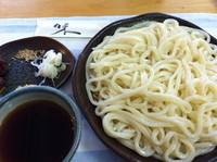 「ざるうどん（大盛り）」@戸来商店の写真