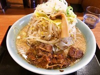 「ガチ盛豚骨醤油」@麺処 かね扇の写真