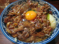 「【夜の部限定】牛すじぶっかけ（大盛）　８００円」@中華そば 旋の写真