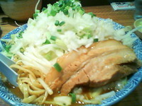 「カレーラーメン（ミニ）ヤサイちょい増し＋チーズ（￥７００＋」@ラーメン燈郎の写真