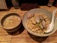 「あさりつけめん」@麺屋 百式 西小山本店の写真