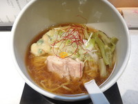 「海老そば(大盛り)(750円)」@二代目 海老そば けいすけ 高田馬場本店の写真