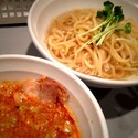 辛みそつけ麺(あつ)大盛り 700円