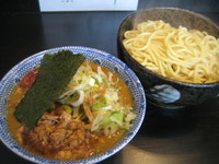 「かれあつ大盛＋半肉増し＋刻みネギ」@狼煙 〜NOROSHI〜の写真