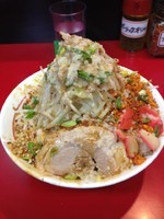 「ニンニクザンマイコレデモカ、カラメ以外全部」@千里眼の写真