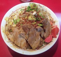 「【限定】 ニンニクザンマイコレデモカ(豚増し)：850円」@千里眼の写真