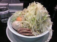 「あぶらそば850円（野菜多め）」@らーめん大 五反田店の写真