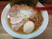 「生醤油オールスター(大盛)(900円)」@めん屋 平右衛門の写真