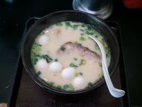 「味玉めん」@らーめんショップ 夢やの写真