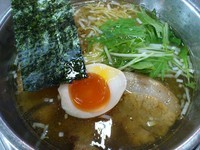 「炙りチャーシューらーめん　塩　淡麗　￥900」@ZUND-BARの写真