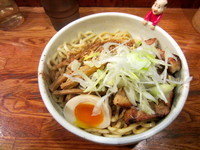 「汁なし 中盛り」@らーめん 破顔の写真