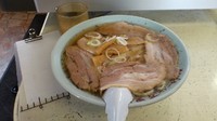 「梅チャーシューメン　大盛り　1000円」@万里の写真