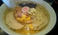 「塩ラーメン　水餃子2ヶ入り」@自家製麺 名無しの写真