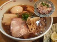 「醤油らぁ麺・味玉（＋ロース飯）」@Japanese Soba Noodles 蔦の写真