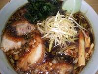 「炭一チャーシュー（８５０円）」@炭一らーめんの写真