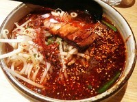 「爆辛らーめん(850円)」@旨辛宇宙の写真