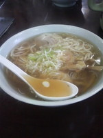 「ラーメン　５５０円」@手打ラーメン 俵屋 小山店の写真