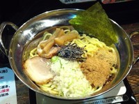 「焼き油そば」@つけめん あびすけ 日吉店の写真