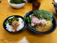 「中盛 チャーシューメン 950円 ライス(中) 無料」@武蔵家直系 ぼうそう家の写真