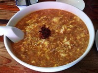 「納豆カラカラメン」@ラーメンミートの写真