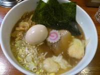 「醤油 特製江戸前煮干中華そば ￥900」@江戸前煮干中華そば きみはんの写真