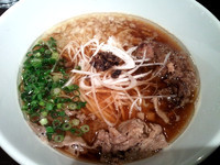 「牛醤油らぁ麺(720円)」@牛薫る麺処 嵐風（ARAKAZE）の写真