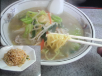 「タンメン＋半チャーハン」@まるよしの写真