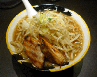 「巌流島ら～麺 中盛り（750円）」@麺屋武蔵 巌虎の写真