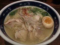 「鶏塩ラーメン（850円）」@せたが屋 羽田国際空港店の写真