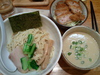 「鶏ドロ塩つけ麺」@麺や 福一の写真